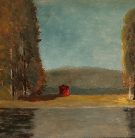 Klarälven, 2025
Olieverf op paneel, 20x20cm