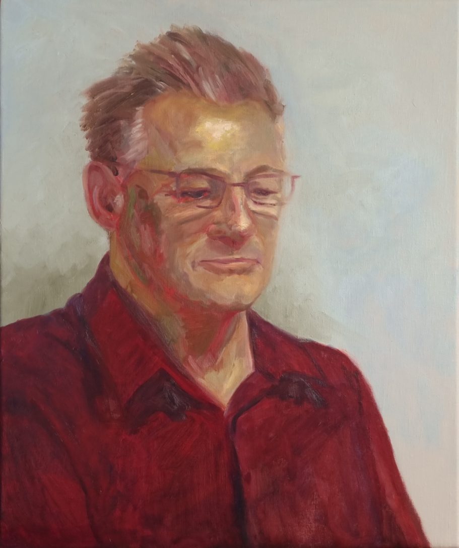 Piet, 2026
Naar model, Studio Willems Weesp
Olieverf op linnen, 50x60 cm